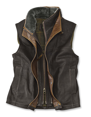 Very Goods | Trekker Goatskin Vest / Trekker Shearling Vest -- Orvis