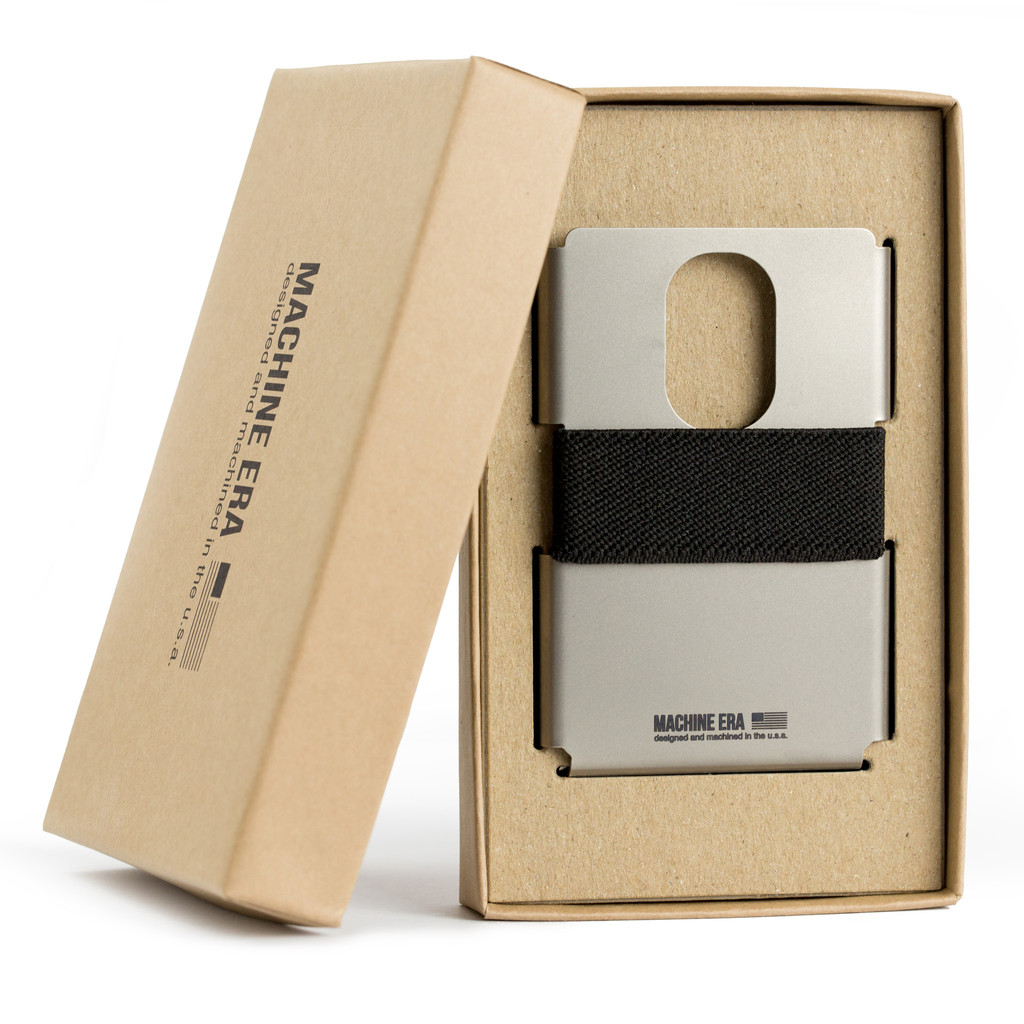 Very Goods | Ti5 Slim Wallet | Titanium | Machine Era Co.