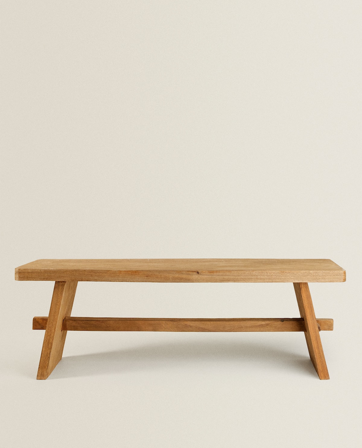 Zara home wooden bench best sale