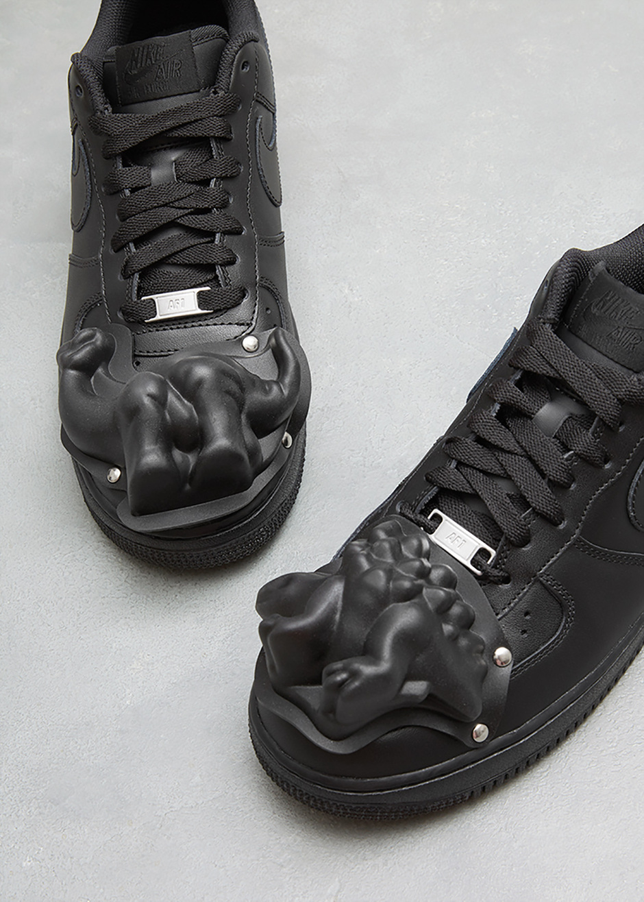 nike air force 1 custom comme des garcons