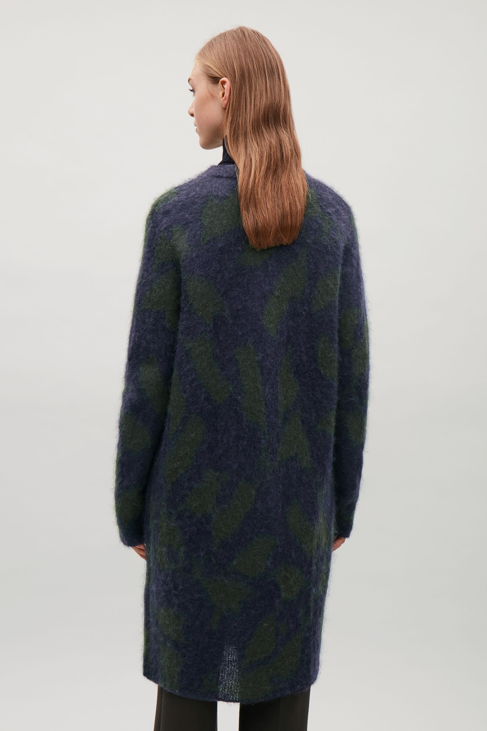 cos mohair cardigan
