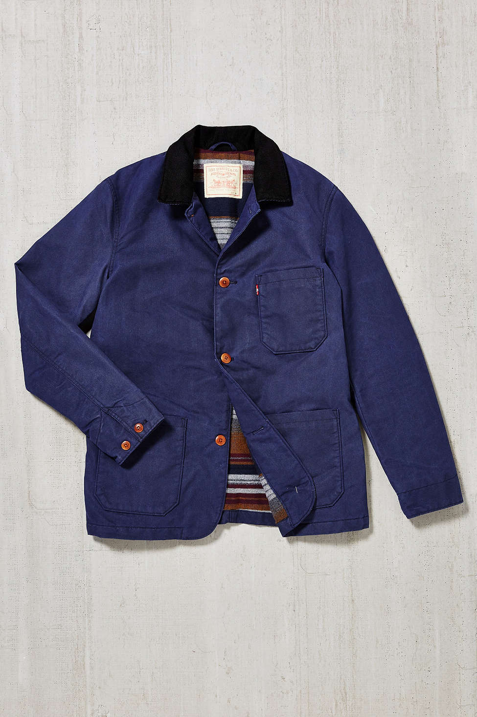 Very Goods | Levis Oil Cloth Engineering Coat - Urban Outfitters