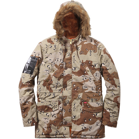 Very Goods | Supreme: Cotton Ripstop N-3B Parka - Desert Camo