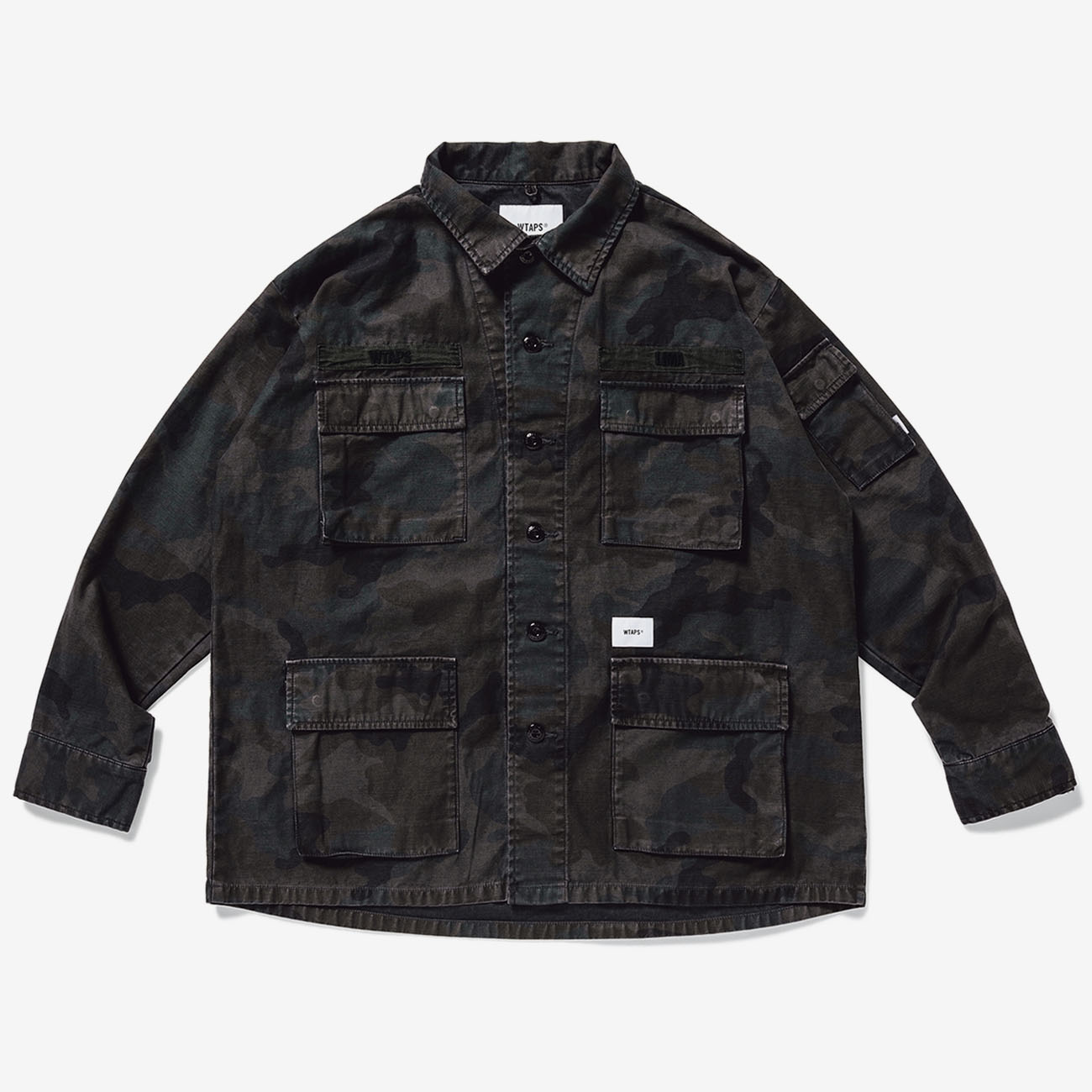 Very Goods | WTAPS / JUNGLE LS 02 / SHIRT. COTTON. SATIN. CAMO