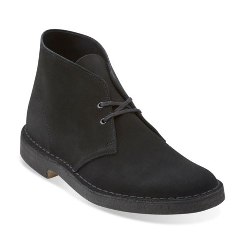 mens suede clarks
