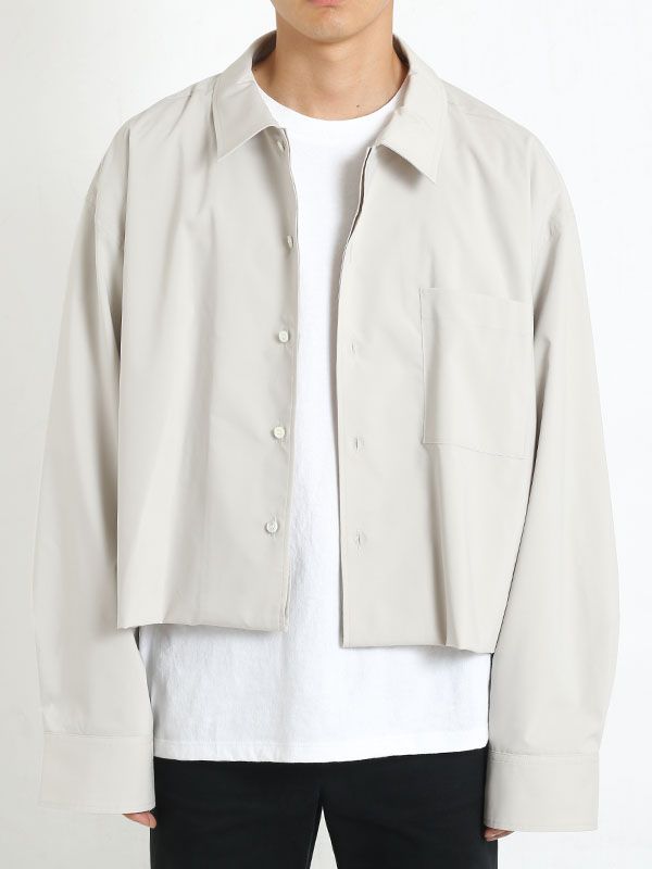 Very Goods | NEW ARRIVALS :: stein SHORT LENGTH CARDIGAN SHIRT[BEIGE]