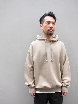 Very Goods | AURALEEオーラリー/BACK WOOL SWEAT BIG PARKA(BEIGE