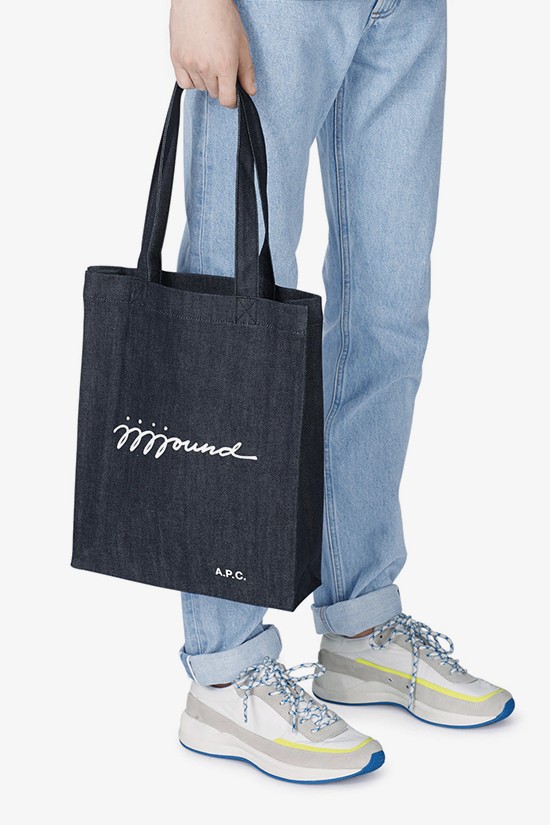 Very Goods | A.p.c. jjjjound Tote jjjjound Indigo - GRADUATE STORE