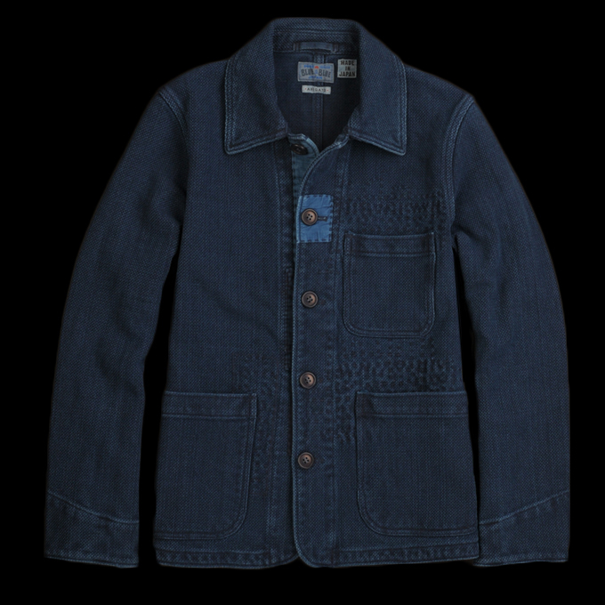 sashiko chore coat