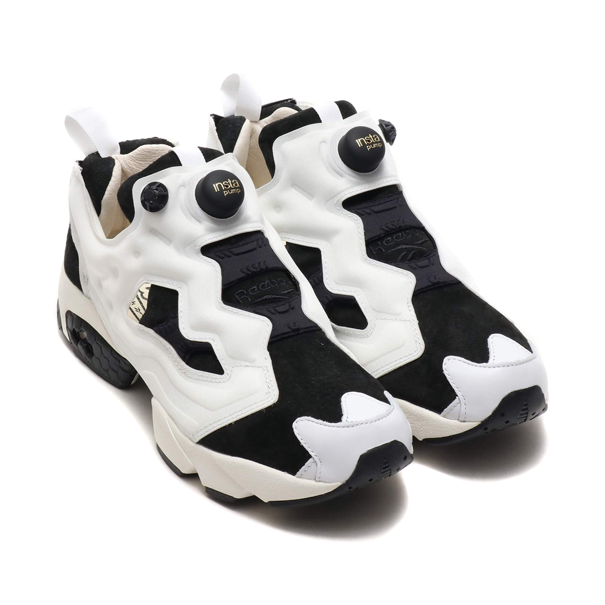 reebok pump fury gold black