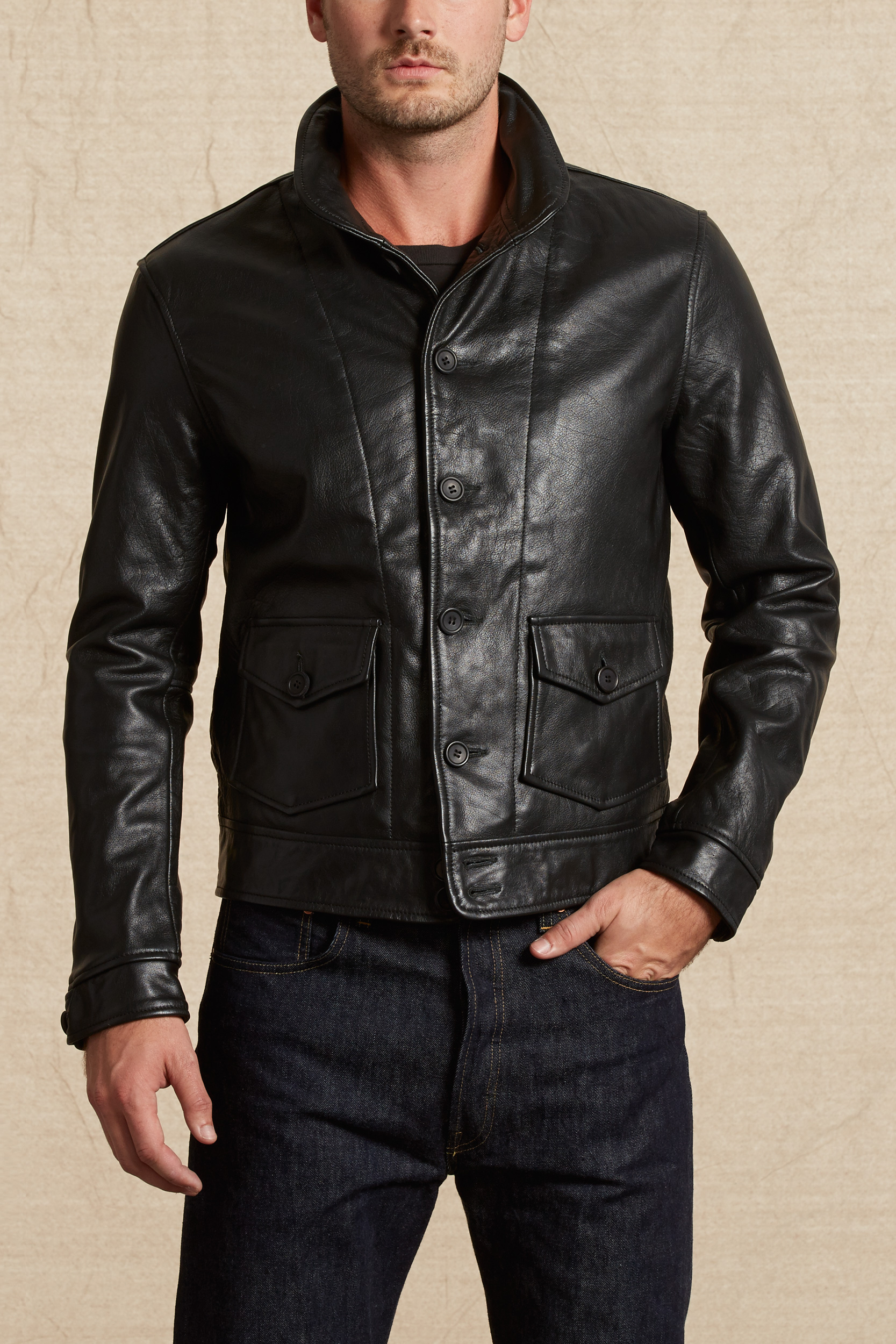levi's 1930 menlo leather jacket