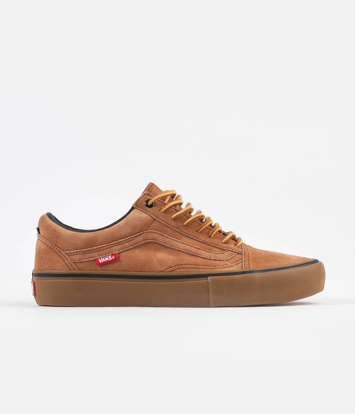 Very Goods | Vans x Anti Hero Old Skool Pro Shoes - Cardiel / Camel |  Flatspot