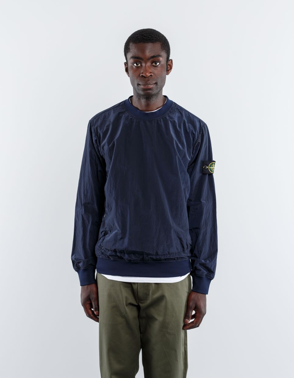 stone island nylon metal pullover