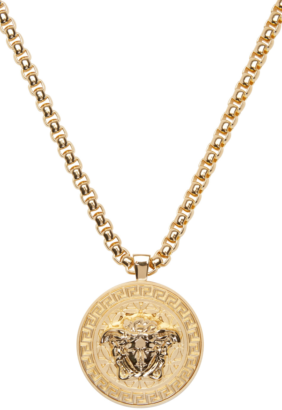 ssense versace necklace