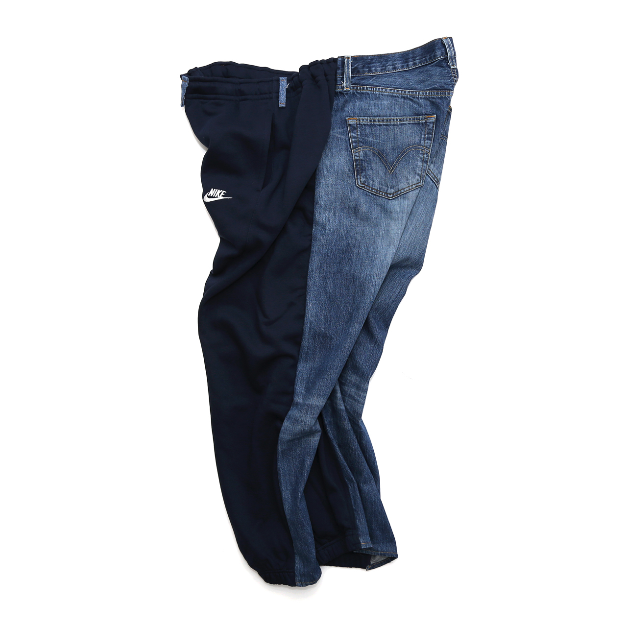 Very Goods | BLESS Over jogging jeans(DK BLUE) | sonakameguro