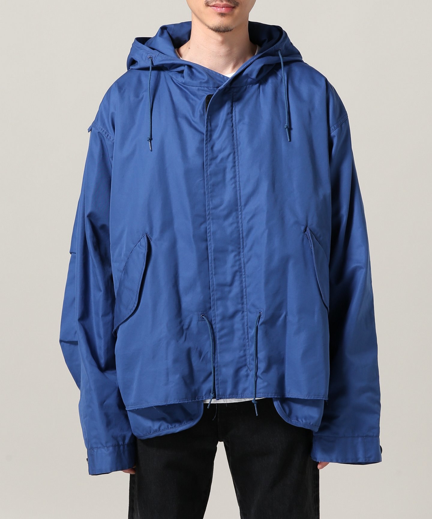 UNUSED / COTTON SILK BL/M-51 Short Jacket/1/コットン/ブルー/us1471// Very Goods | 【UNUSED / アンユーズド】 US1471 COTTON/SILK BL｜WISM