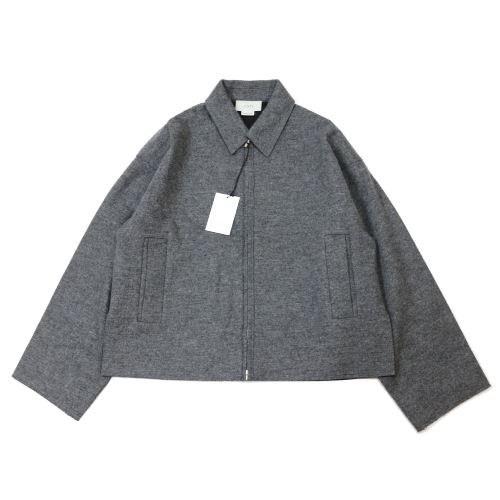 美品】yokeドリズラージャケット チェック ジップアップ m 美品】yokeドリズラージャケット チェック ジップアップ m