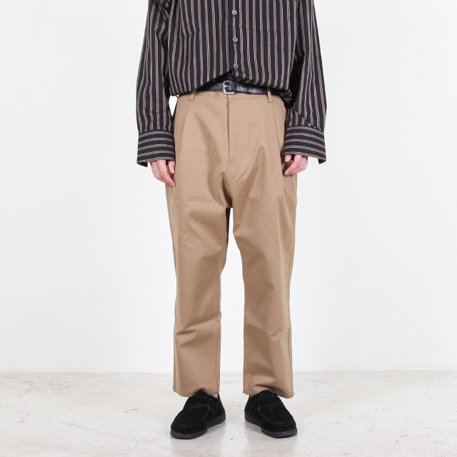 Very Goods | STUDIO NICHOLSON BONSAI PANT #TAN [SN-190]｜Silver