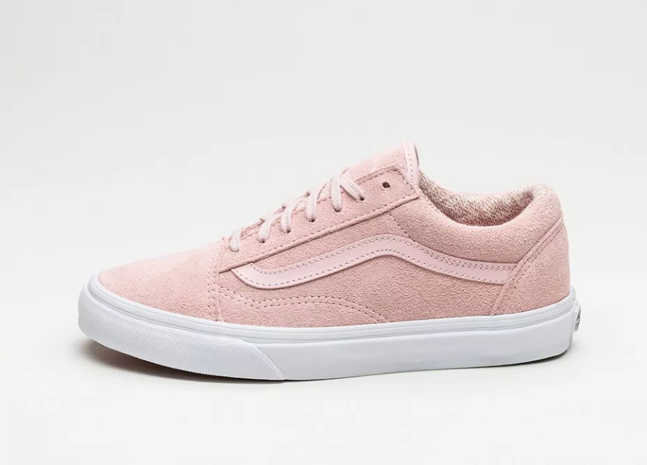 peach old skool vans