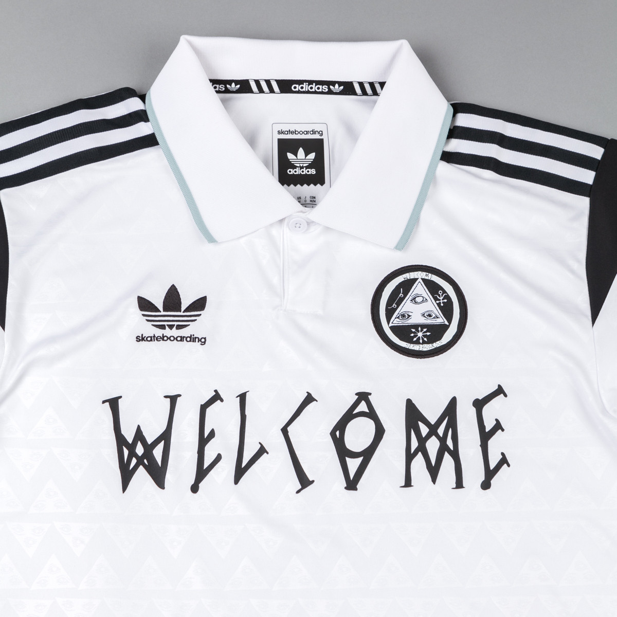 Very Goods | Adidas X Skateboards Jersey - White | Flatspot