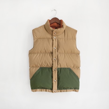 Very Goods | Crescent Down Works - Italian Vest - Autumn Tan / Navy ...