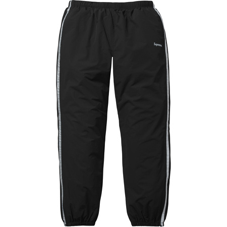 supreme black track pants