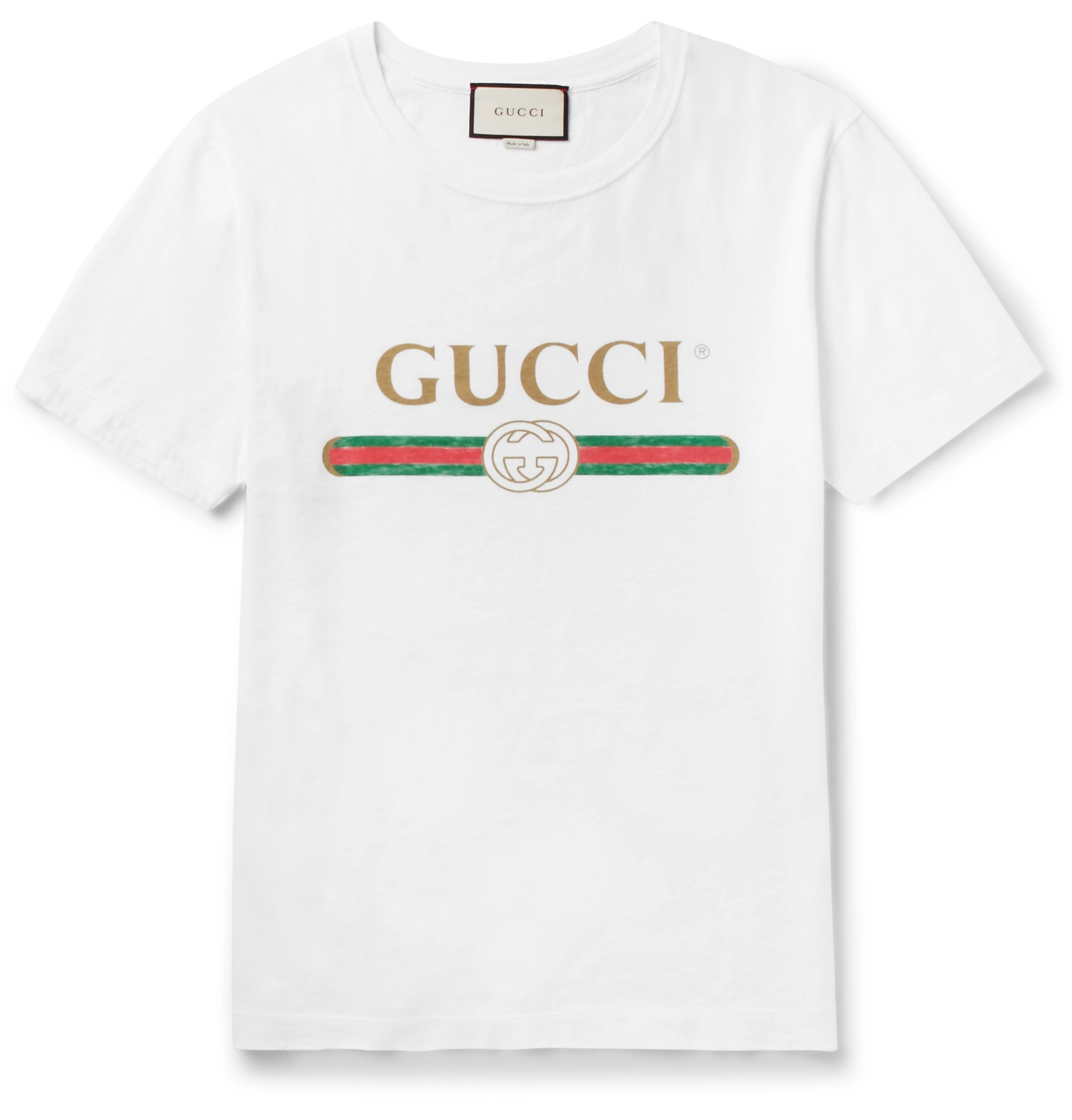 Very Goods | Gucci - Slim-Fit Printed Cotton-Jersey T-Shirt