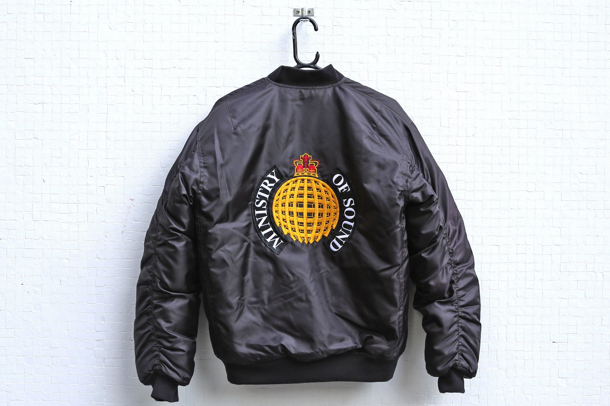 Ministry of hotsell sound bomber jacket