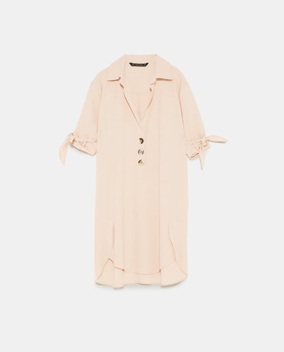 zara polo dress