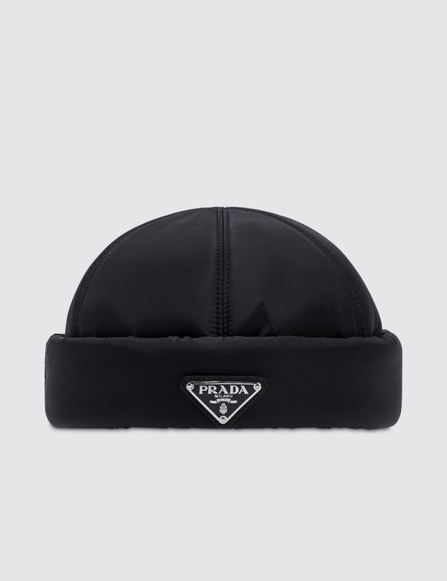 black prada beanie