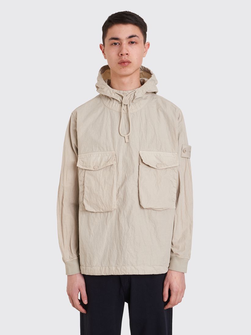 Very Goods | Très Bien - Stone Island Ghost Cotton Nylon Anorak Beige