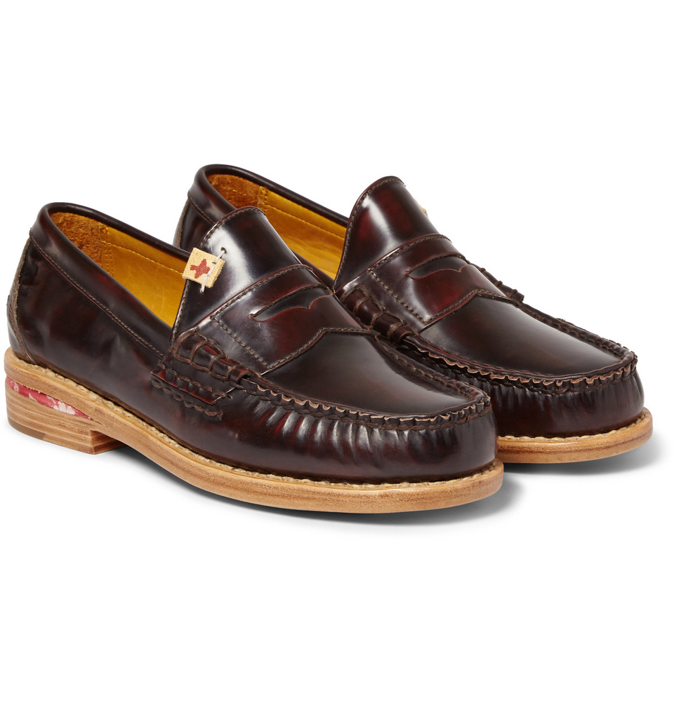 VISVIM Fabro Folk Loafer brown US8 26cm Visvim - Fabro Folk