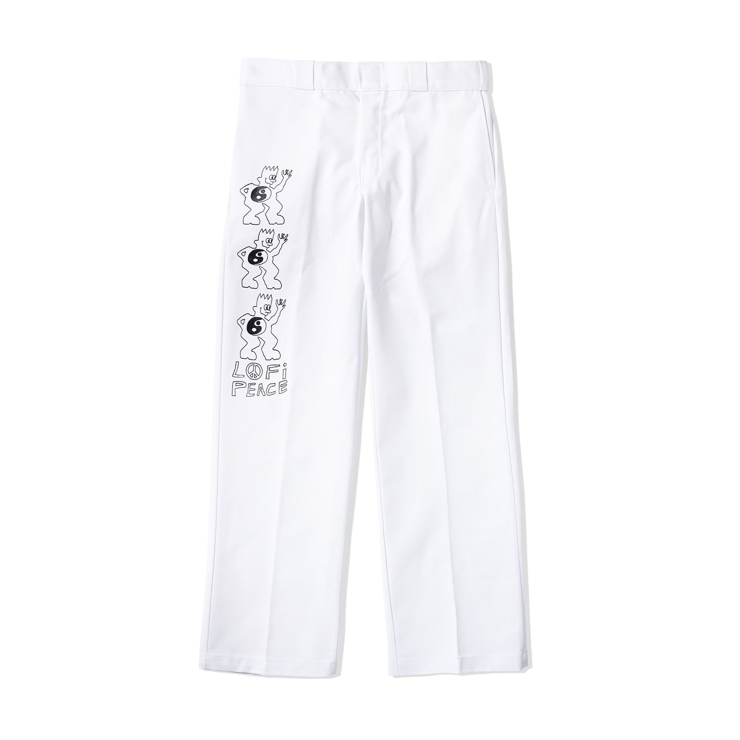dickies work pants white