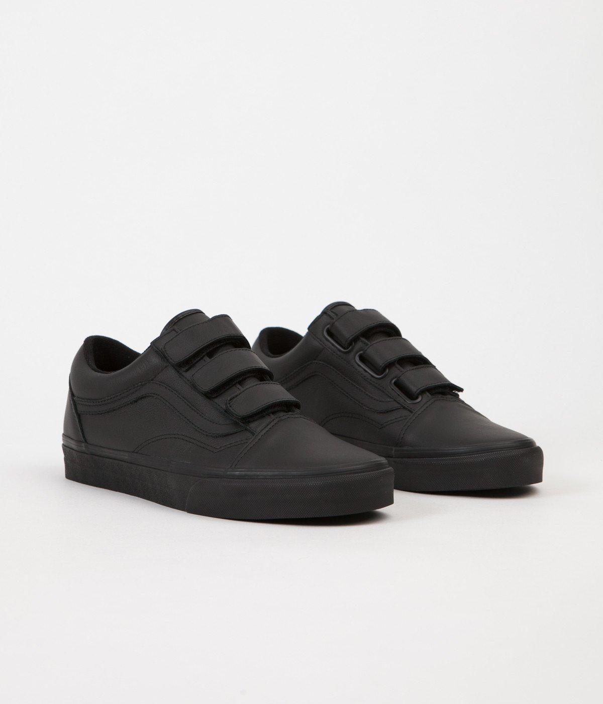 mono leather old skool velcro