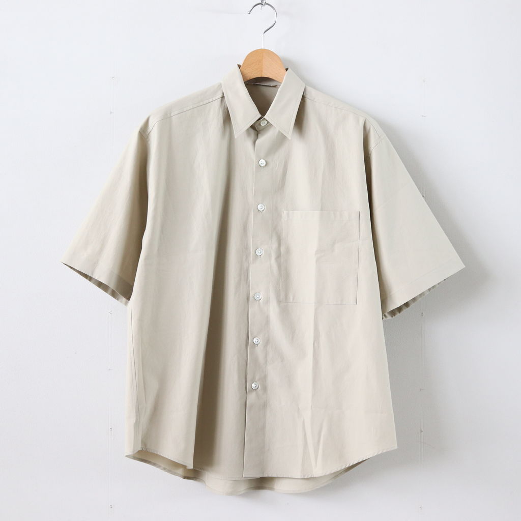 Very Goods | AURALEE | オーラリー WASHED FINX TWILL HALF SLEEVED