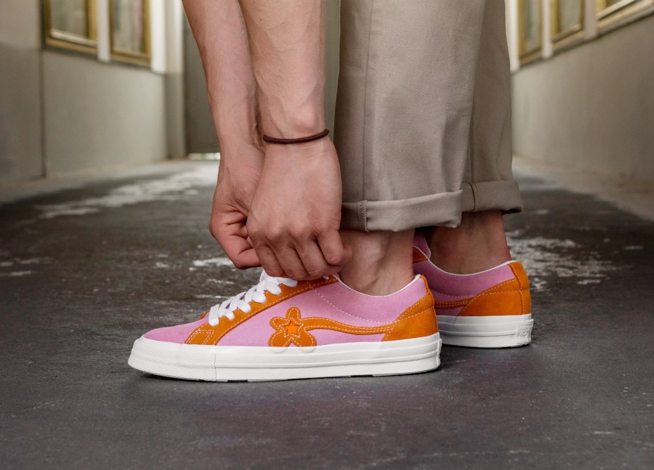 converse golf le fleur orange