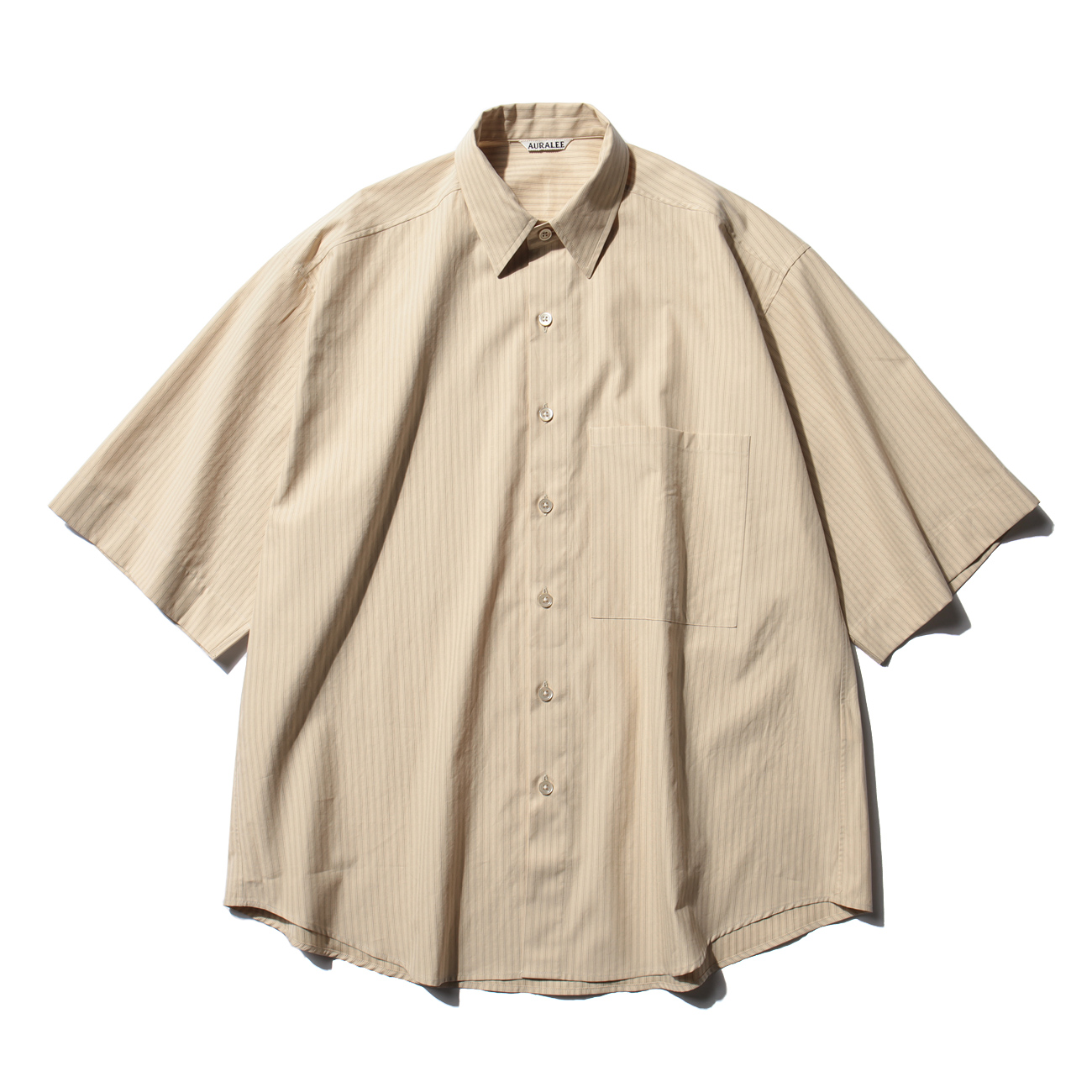 Very Goods | AURALEE / オーラリー | WASHED FINX TWILL HALF SLEEVED