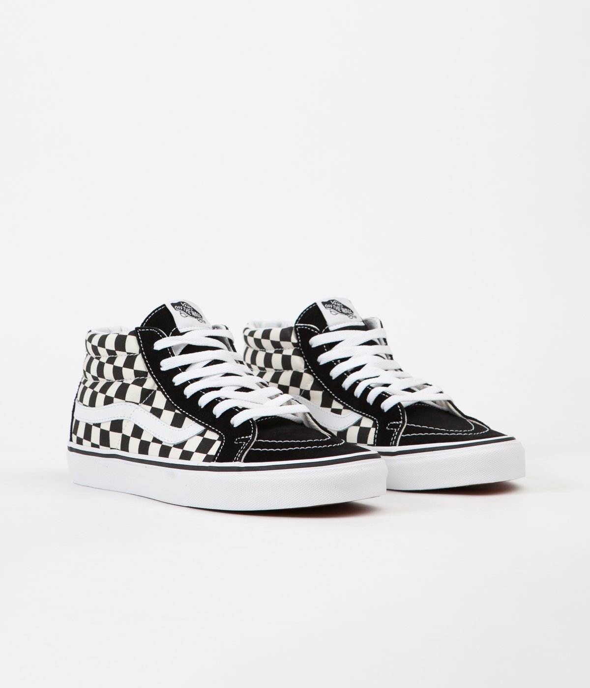 vans sk8 mid reissue checkerboard