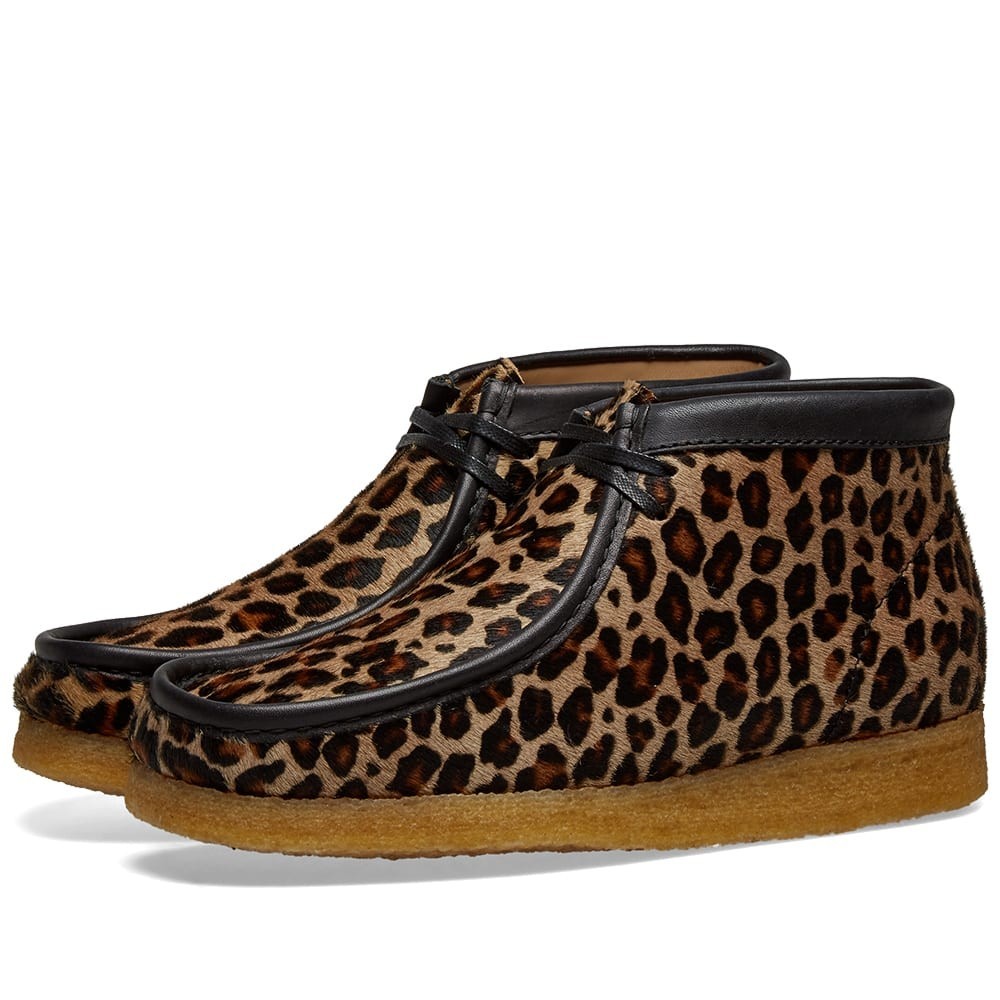 leopard print wallabees