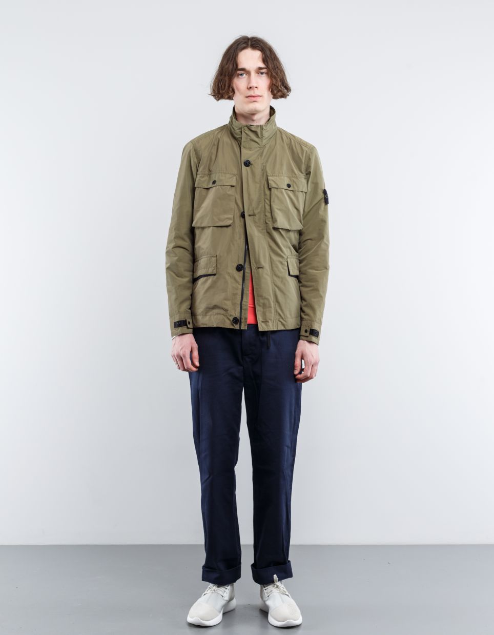 STONE ISLAND M65ジャケット私は178センチ73キロで