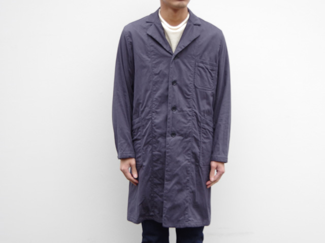 YAECA WRITE 13AW 琉球藍染め Shop Coat-