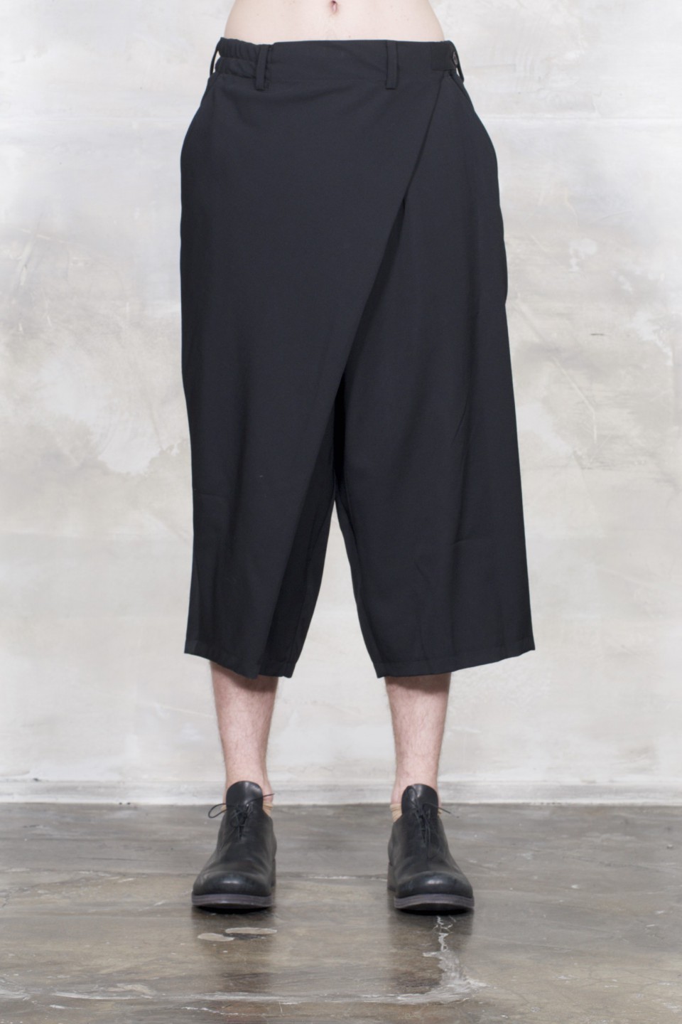パンツ Yohji Yamamoto Wide Wrap Pants ヨウジヤマモト 2021-22AW ギャバジンジップラップパンツ | HUES