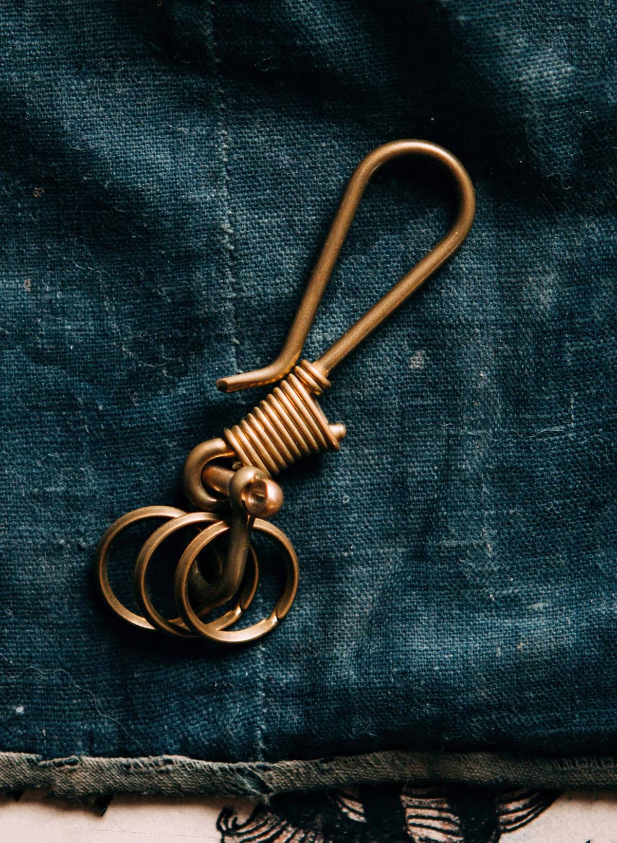 Very Goods imogene + willie · japanese brass multikey hook