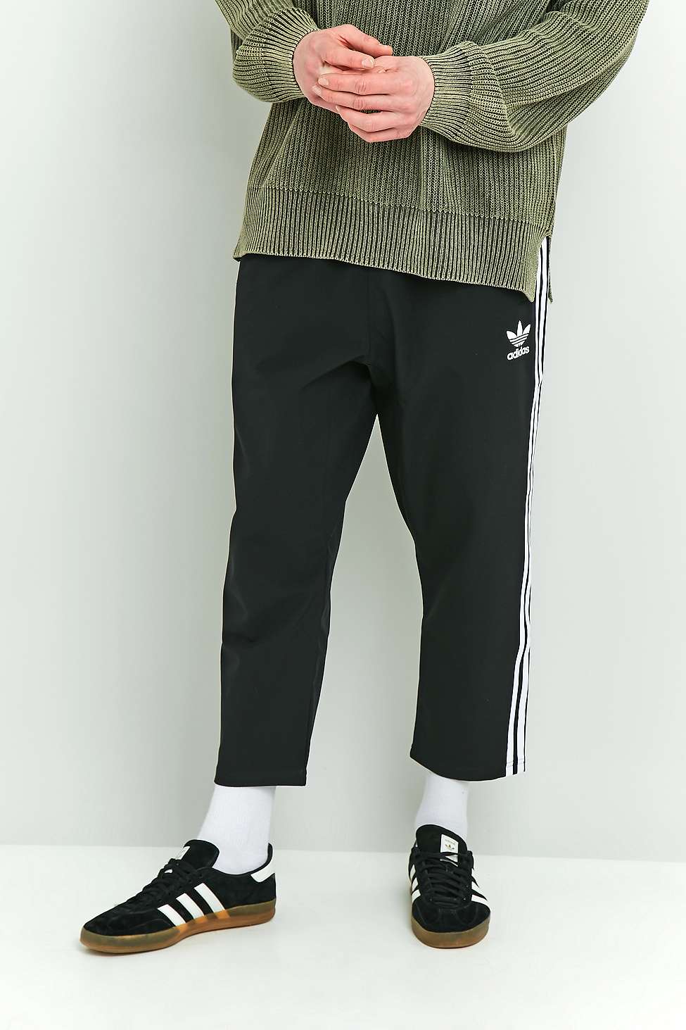 adidas Adicolor Black 7/8 Track Pants 