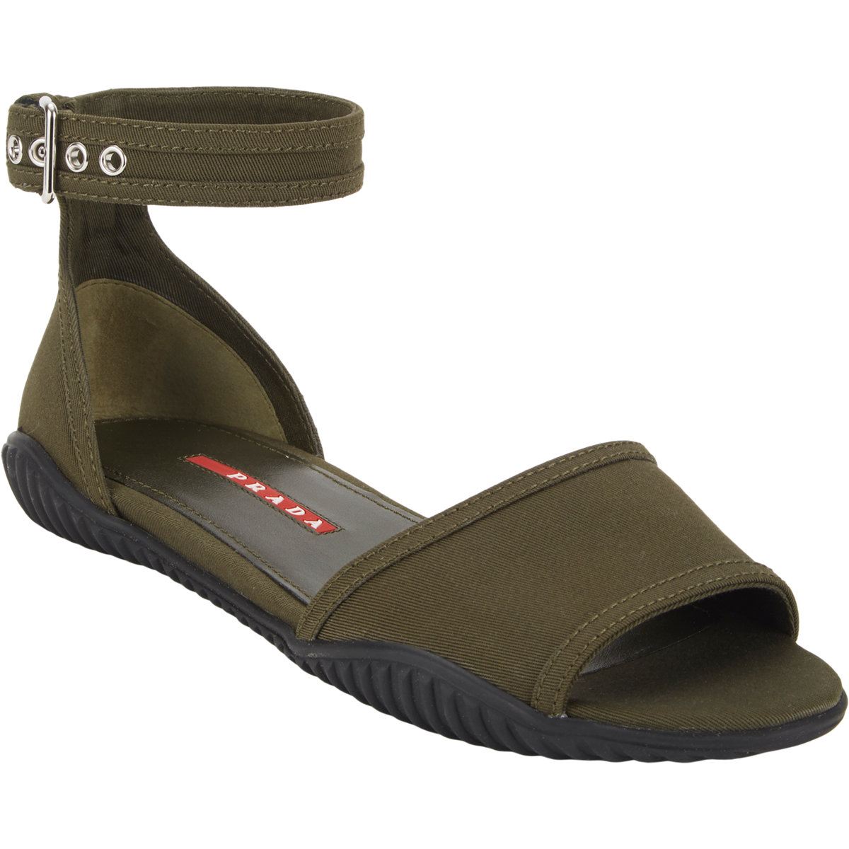 prada linea rossa sandals