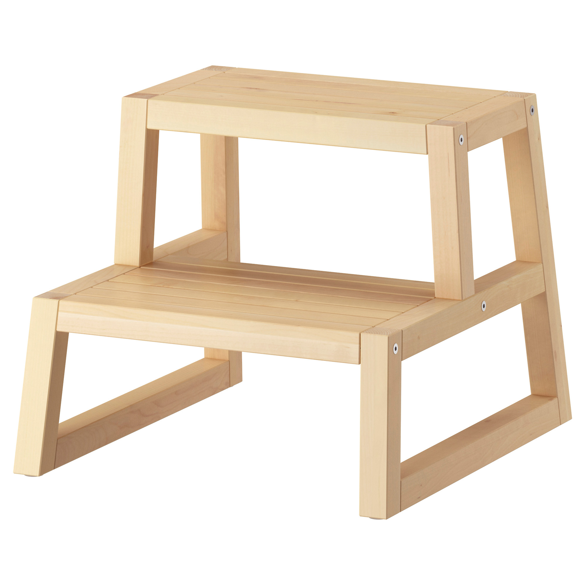 Very Goods MOLGER Step stool birch 16 1 8x17 3 8x13 3 8