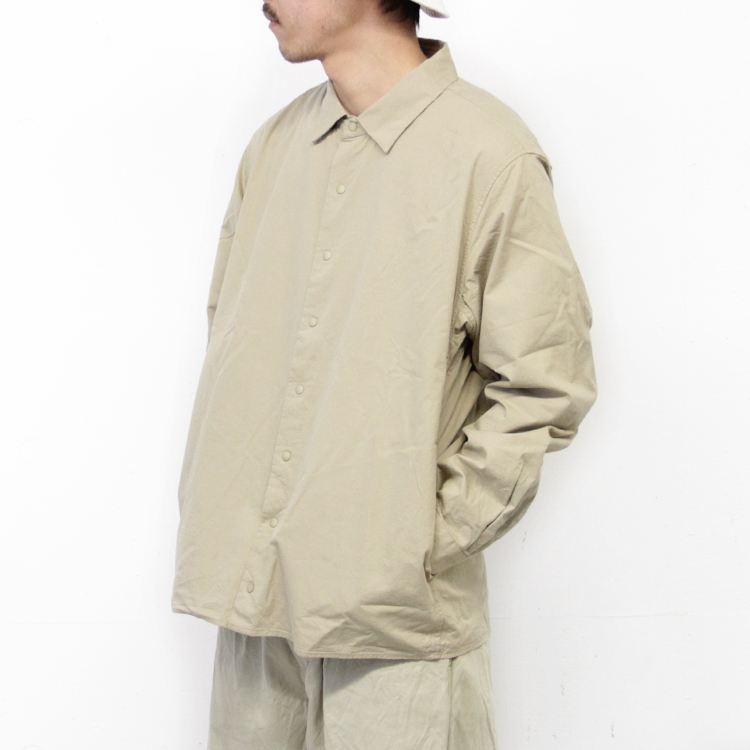 Very Goods | COMFORT SHIRT - RELAX SQUARE/KHAKI | YAECA(MEN)公式