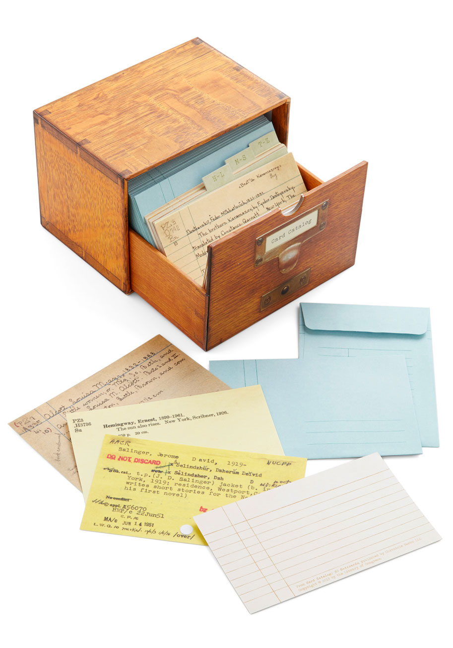 Very Goods Long Overdue Notecard Set Mod Retro Vintage Desk