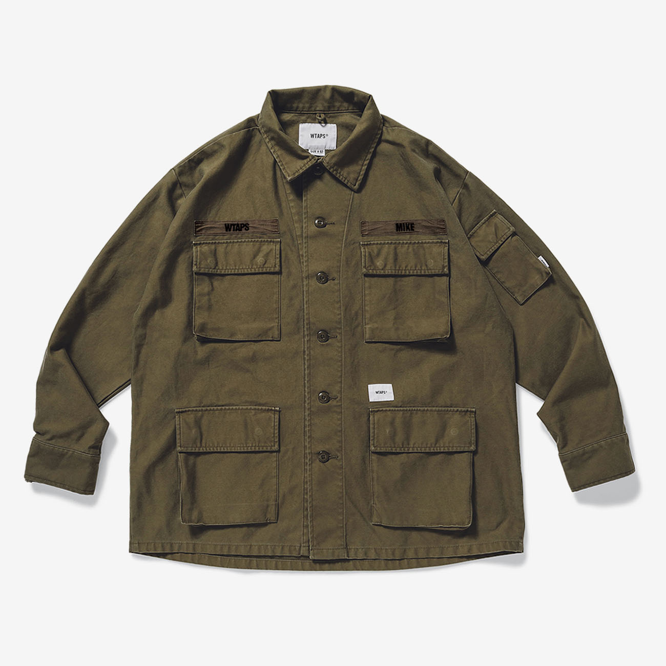 Very Goods | WTAPS / JUNGLE LS 01 / SHIRT. COTTON. SATIN