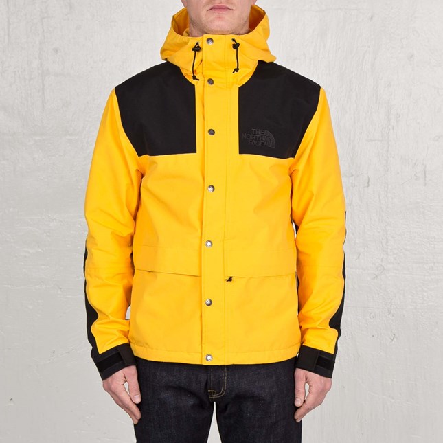 the north face 1985 mountain jacket yellow